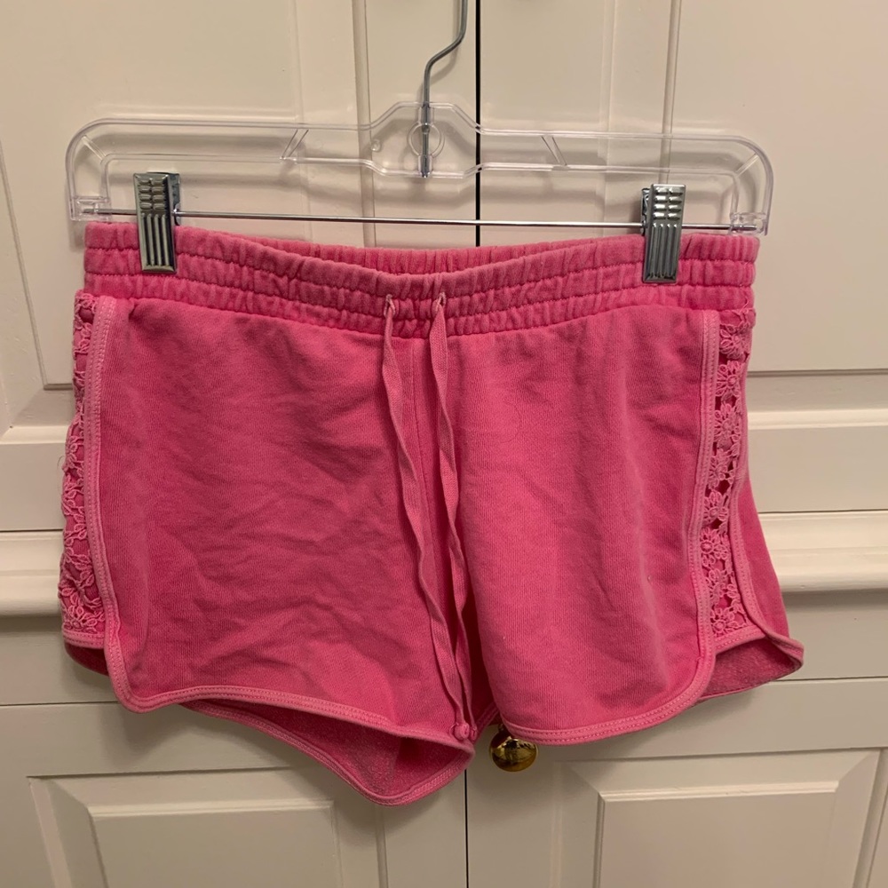 Justice Pink Sweat Shorts